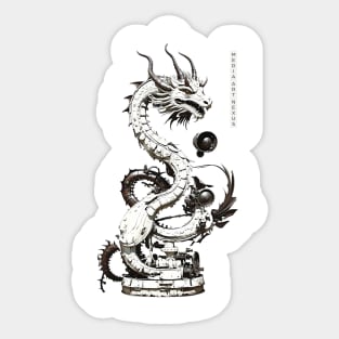 Industrial Dragon Design series 20 Sticker